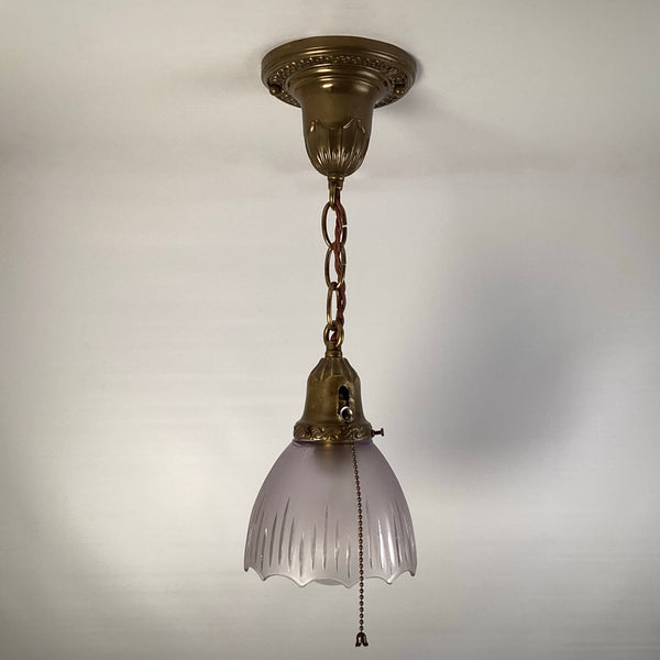 vintporium-antique-brass-pendant-light-frosted-glass-shade