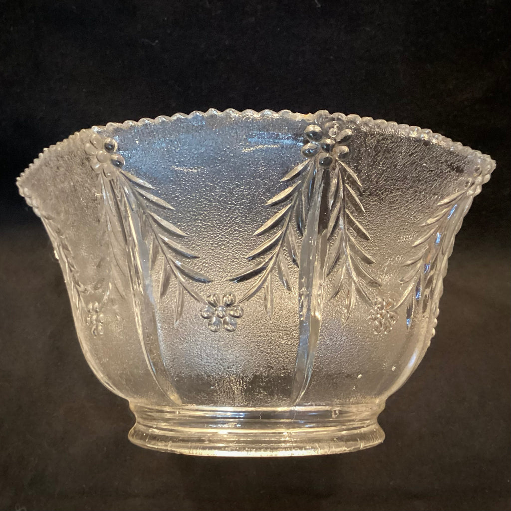 4 Inch Vintage Glass Gas Light Fixture Shade. The vintage glass gas shade has been cleaned and detailed for your convenience. Available at www.vintporium.com