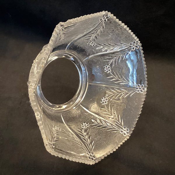4 Inch Vintage Glass Gas Light Fixture Shade. The vintage glass gas shade has been cleaned and detailed for your convenience. Available at www.vintporium.com