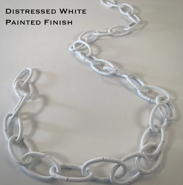 8 Gauge Oval Lamp Chain Available in Numerous Finishes