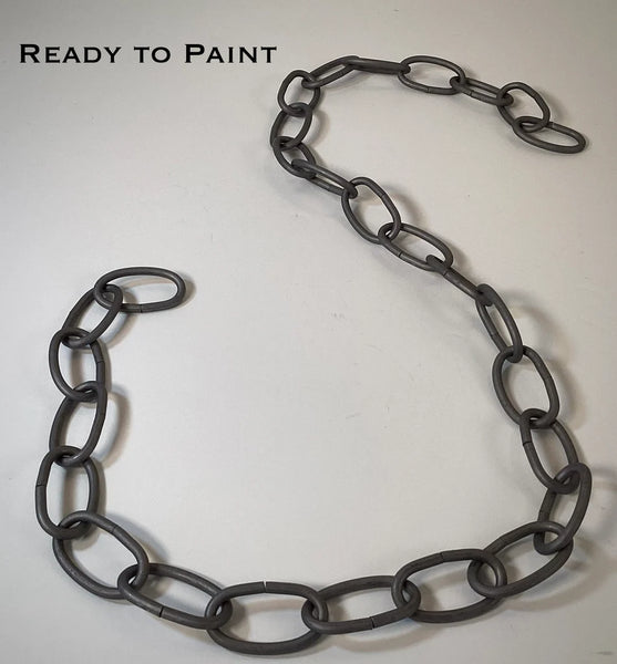 8 Gauge Oval Lamp Chain Available in Numerous Finishes