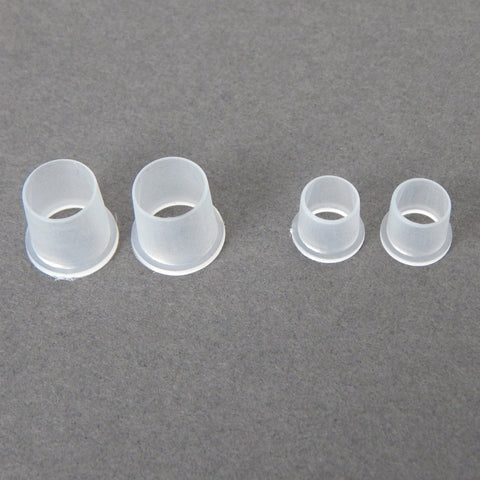 Two Pipe Bushings / Wiring Grommets 1/8 or 1/4 Ips for Lighting. Minimize the wear and risk of electrical hazards with our lighting wire grommets. They act as a protective barrier between wires and sharp edges of the threaded pipe. Available in 1/8 ips and 1/4 ips pipes or nipples. Available at www.vintporium.com