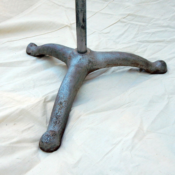 Vintage Adjustable Hair Washing Stand – Industrial Barbershop Salon Basin. Originally used in barbershops and salons, the contoured metal basin is designed to cradle the neck for a comfortable hair-washing experience. Available at www.vintporium.com