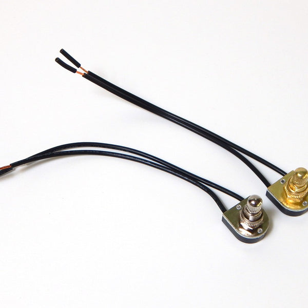 Single circuit on/off canopy switch with your choice between brass or nickel finishes. The canopy features a removable knob for more versatile lighting applications Brass Nickel Rotary Switch Light Lighting Parts Home Improvement Restore Repair Vintporium Wiring Electrical Lamp Available at www.vintporium.com